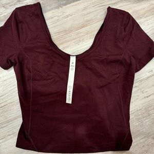 Lululemon Align Tee Size 4 NWOT
